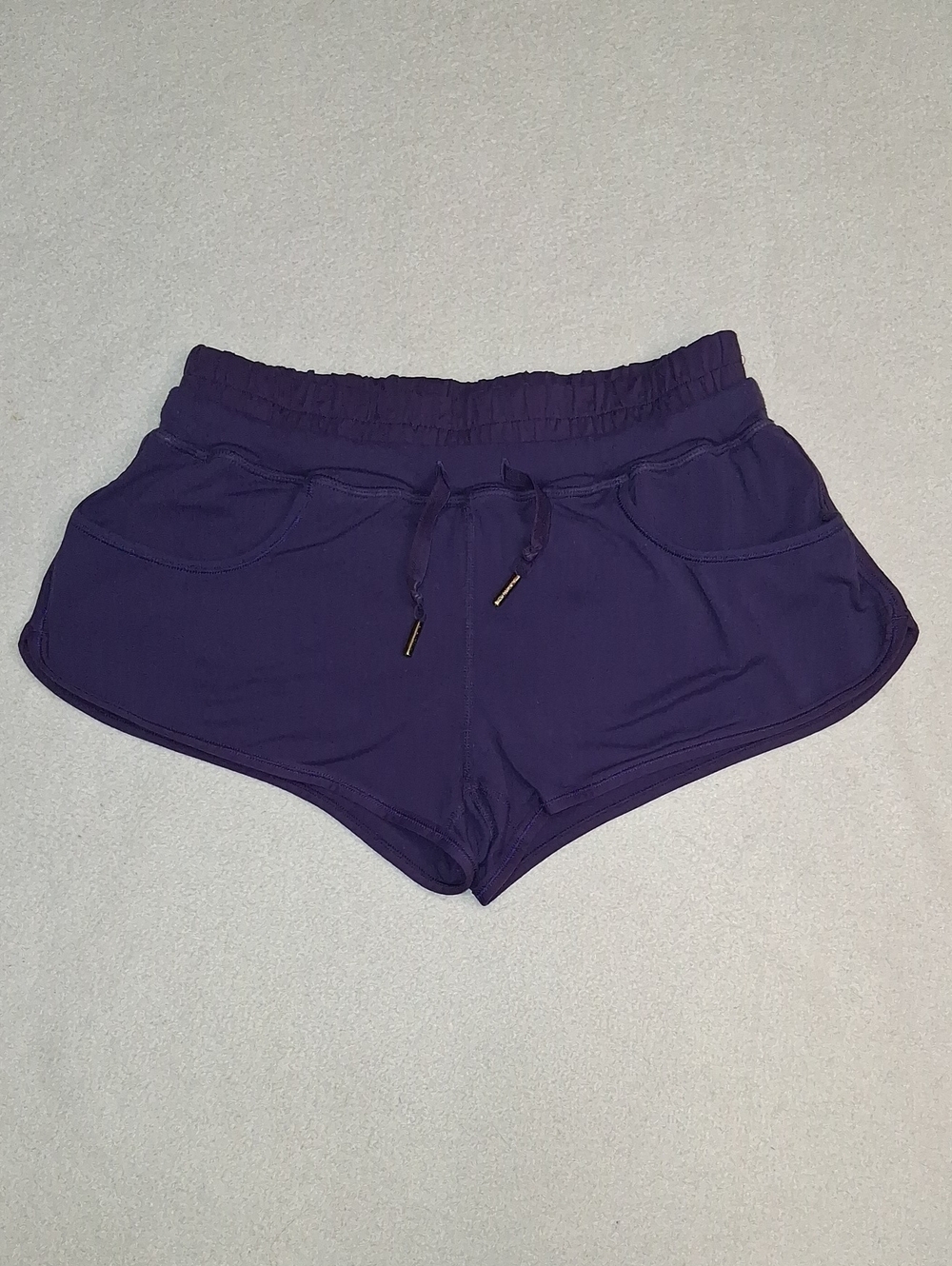 lululemon athletica Deep Purple Athletic Short with Drawstring